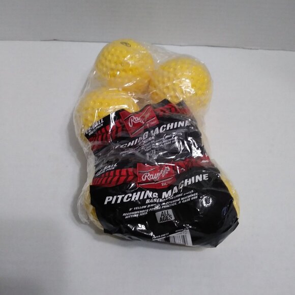 Rawlings 9" Pitching Machine Softballs Set Of 6